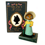 The Regency Cat Blind Box by Kaleidos Creative features a collectible cat figure in Regency-era attire on a base labeled