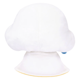Cloudia - Momiji Magical Meadow Large Plush by Momiji features a cuddly design with a big, cloud-like white head, small blue detail on the right side, white base, and yellow accents. Perfect as adorable room decor.