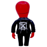 Knuckle's Bonehead by How2Work (HK): a red figurine with a smooth, featureless head in a black