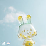 The Lemon Soda Robin by A Good Company (HK) is a translucent figurine with yellow and green accents, set against a pale blue sky backdrop—a delightful addition to your home decor or shelf.