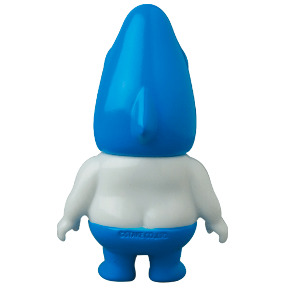 The collector's delight of a Vag 35 - Samen Chu toy shark in blue and white by Medicom (JP).