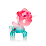 A Frozen Treats Unicorno Blind Box toy with a pink and blue head by tokidoki (IT).