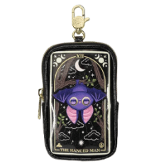 A stylish black pouch with zipper and clasp, the Wild Magic Tarot Mystery Coin Bag by Kaleidos Creative features fortune-inspired designs—perfect for carrying essentials with tarot flair. Each blind box contains a surprise style!.