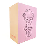 A rectangular box displays a Binky — OG resin figure, sketched on the pink and beige sides, with
