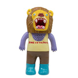 Paradise Toy’s About Animals Shishizuka/Lion — Series 3 features a lion head, purple arms, brown pants, blue boots, and a yellow