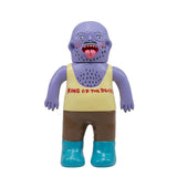 The About Animals Shishizuka/Lion — Series 3 by Paradise Toy is a quirky purple humanoid with a red tongue, yellow