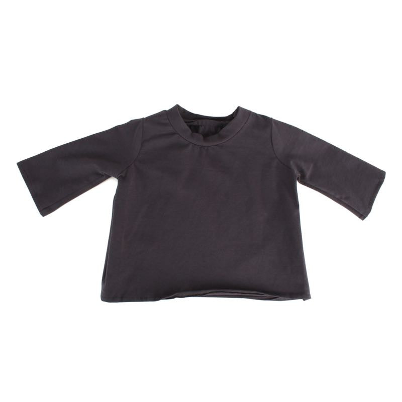 A baby's Dark Grey Long Sleeve Tee for 20