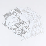 A set of Rotofugi Coloring Cards Set 2 - Ferg, perfect for art enthusiasts.