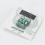 Introducing the limited edition Octopup enamel pin from The Artpin Collection (IL).