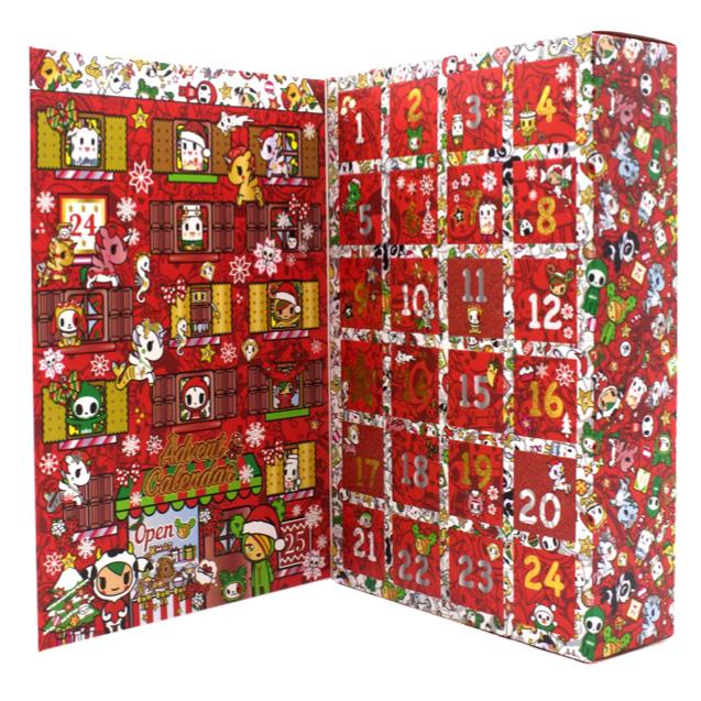 Get into the holiday spirit with this adorable Tokidoki Advent Calendar featuring tokidoki characters.