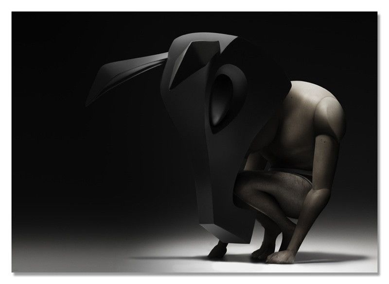 Coarse Dark Sorrows Oversized Poster