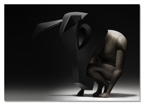 Coarse Dark Sorrows Oversized Poster