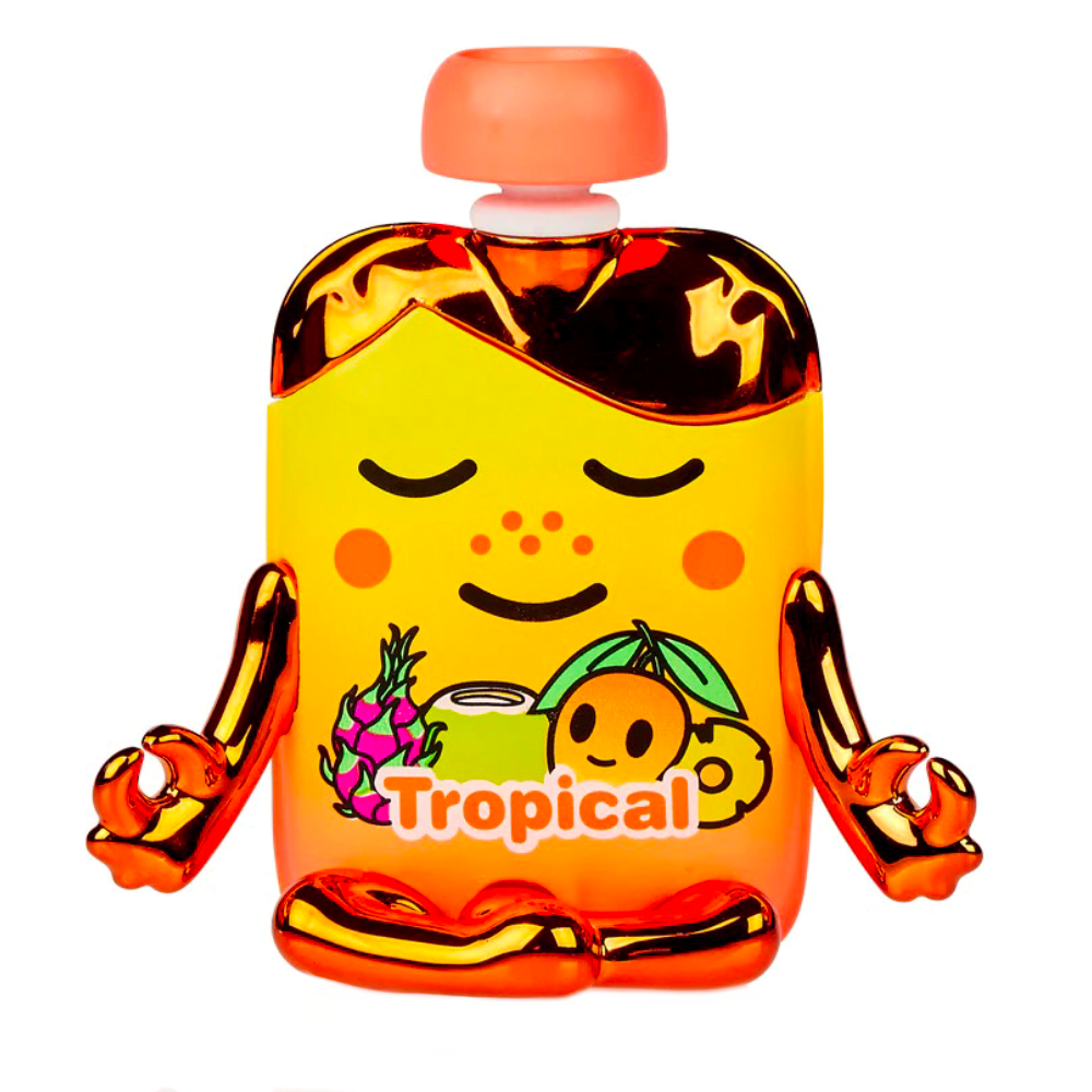 Limited-edition Healthy Besties - Tropical Kawaii bottle by tokidoki.