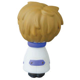 This charming rear view portrays the VAG Series 25 β Edward the Timid Friend by SONIC, showcasing brown hair beneath a white coat with purple accents. Created by Medicom (JP), it beautifully captures the whimsical essence often found in gachapon figures, reminiscent of Japanese vinyl toy artistry.