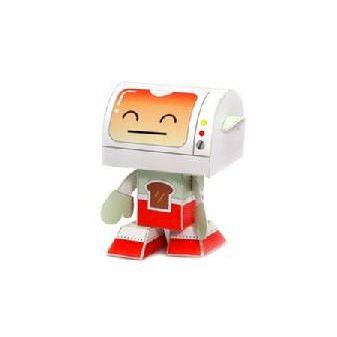 Oven Guy DIY Paper Toy Postcard #093