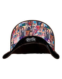 An embroidered hat with tokidoki Gallery Nights Snapback pictures.