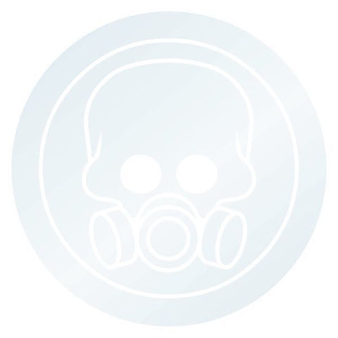 Gassed Static Cling Decal