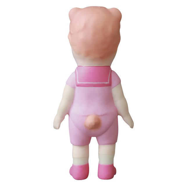 A pink VAG 30 β Kumamimichan doll with a pink dress and matching shoes by Medicom (JP).