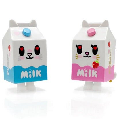Two Tokidoki Love at First Sight Figure 2-Pack featuring Milk Cats.