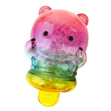 A bear-shaped popsicle with rainbow colors inspired by Sun Day Toy (CN) — Meng Meng Bing Panda Popsicle Mini-Figure.