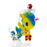 A Mermicorno Series 7 Blind Box with a unicorn on its head from the tokidoki Collection.