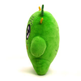 A Mossy the Moss Spirit Plush by Mumbot cactus on a white background.