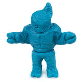 A blue Neo-Fighters X Rotofugi 312 Edition toy figure is standing on a white background.