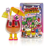 A Boozy Besties Blind Box figure from tokidoki enjoying a drink with its bestie.