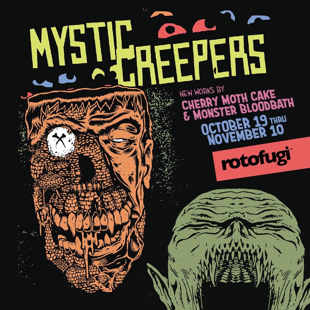 October/November Exhibit: Mystic Creepers Banner Image }}