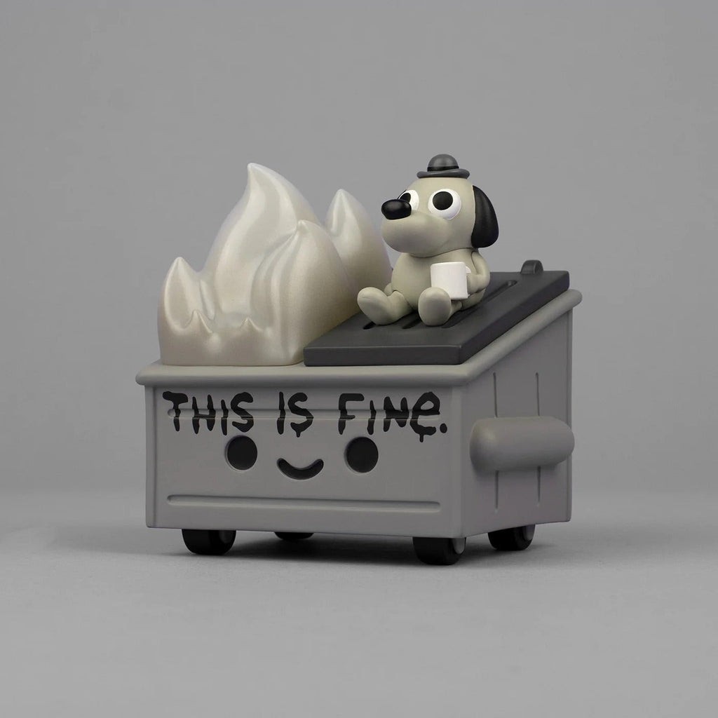 Dumpster Fire — This is Fine (Newsprint) Edition