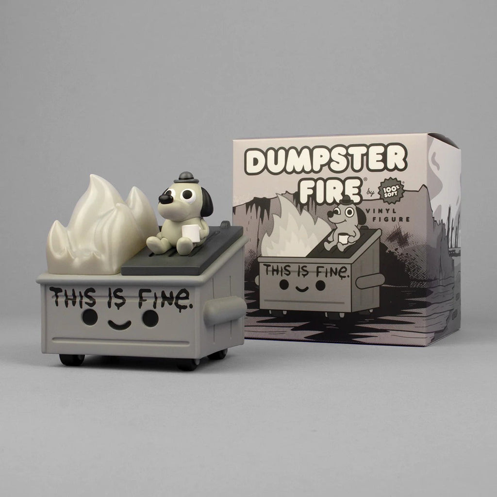 Dumpster Fire — This is Fine Newsprint Edition