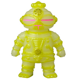 The VAG 40 — Tomodachi Zero Machine by Medicom (JP) is a Japanese vinyl toy robot featuring pink eyes and intricate designs, embodying the playful spirit of gachapon figures.