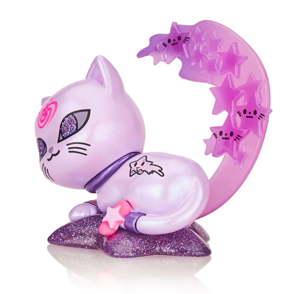 A limited edition Tokidoki Galactic Cats - Star Critter figurine.