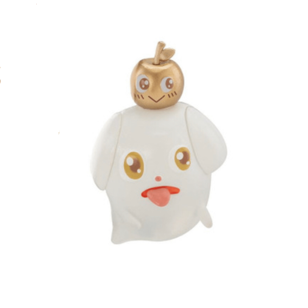 A white Chen Wei Ting blind box with an orange tongue, reminiscent of childhood dreams, by Partner Toys (TW).