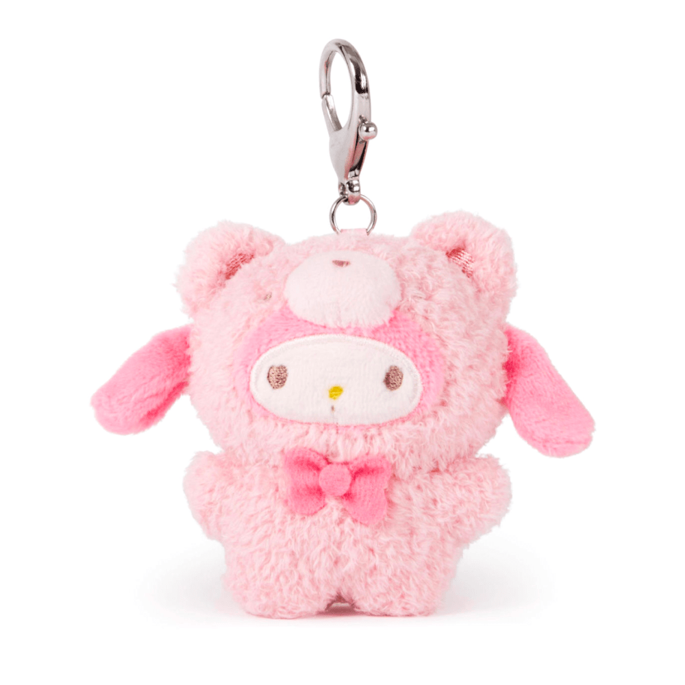 The Gund (US) Hello Kitty & Friends Café Latte Blind Box features adorable plush keychains with metal clasps, perfect for fans of cute accessories and the Hello Kitty aesthetic.