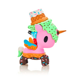 A pink Frozen Treats Unicorno with an ice cream hat by tokidoki.