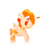 A Frozen Treats Unicorno Blind Box toy with an orange head by tokidoki (IT).