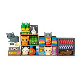 The Bodega Kitties — Series 2 Blind Box by 100% Soft features cartoon cat figurines as food and grocery items, each packaged in a blind box for a fun surprise bodega-themed collectible experience.
