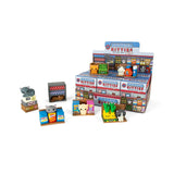 Bodega Kitties — Series 2 Blind Box by 100% Soft features assorted cat figurines with mini supermarket props and bodega-style packaging—each blind box offers a fun surprise and random kitty design every time.