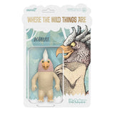 The Super7 Where the Wild Things Are ReAction Figure – Douglas comes in packaging with an illustration of Douglas and classic ReAction branding.