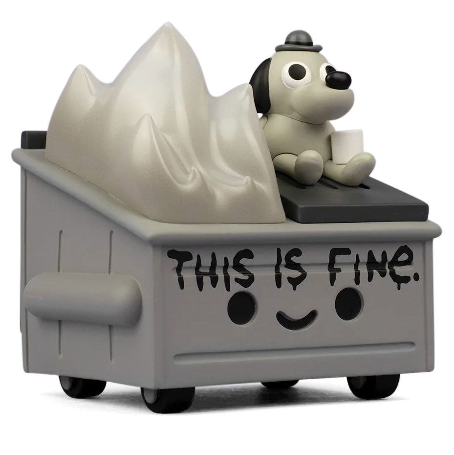 Dumpster Fire — This is Fine (Newsprint) Edition
