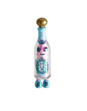 The tokidoki (IT) 20th Anniversary Blind Box features a clear bottle with cartoon eyes, mouth, and feet, teal accents, and a gold cap—an adorable collectible perfect for kawaii fans and celebrating tokidoki’s milestone!.