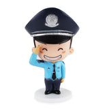 A designer figurine of a Chinese police officer, Best Happy Police Friends - Patrol Officer Wang by ExWorks/SII (CN).