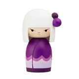 The Silly Billy Momiji Doll by Momiji (UK) is a unique keepsake for camping enthusiasts, featuring a handpainted resin design with white hair and a purple and pink outfit. Its simple face and rounded shape conceal a special message, adding to its charm.