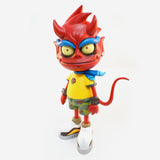 A 3D model of an Urban Devil figure with horns created by a Urban Devil (TW)-based artist.