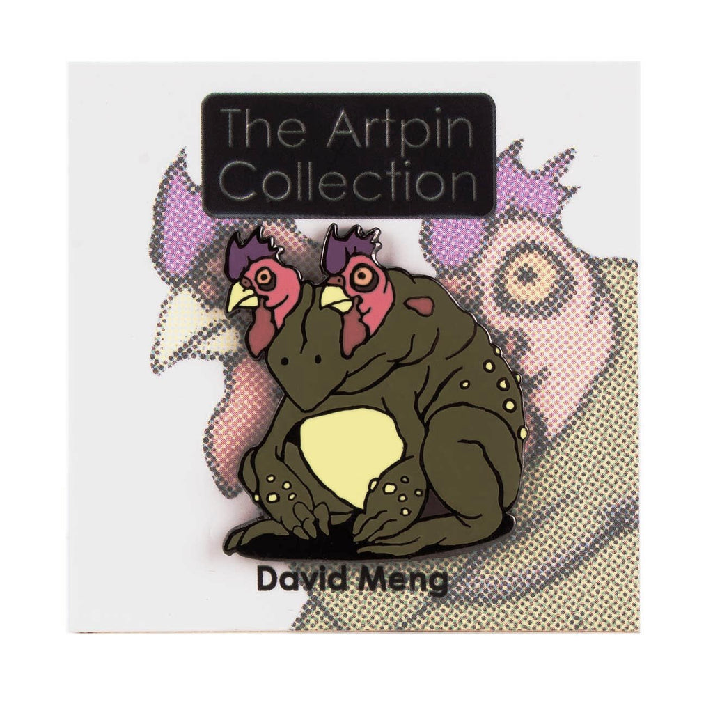 April collection features an enamel pin from The Artpin Collection (IL) designed by artist David Meng.