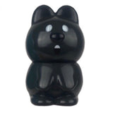 A VAG 33 - Kuokka Chan plastic toy bear with eyes open, commonly found in vending machines by Medicom (JP).