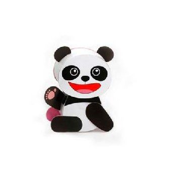 Panda (Pink) DIY Paper Toy Postcard #1210