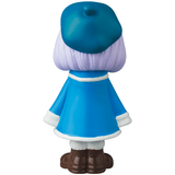 A VAG 31 — Uramy and Tsurami toy figure of a woman wearing a blue hat, from Medicom's Gacha series.
