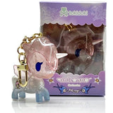 Adorable Celeste Unicorno Bag Charm by Tokidoki keychain in a box.